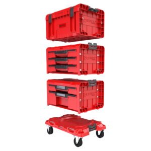 Qbrick System PRO RED Drawer Workshop SET 4