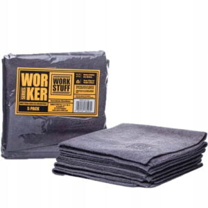 Work Stuff WORKER 5-Pack Grey Zestaw 5 Mikrofibr