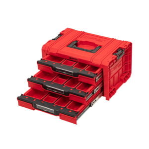 Skrzynka narzędziowa Qbrick PRO Drawer 3 Toolbox EXPERT RED Ultra HD