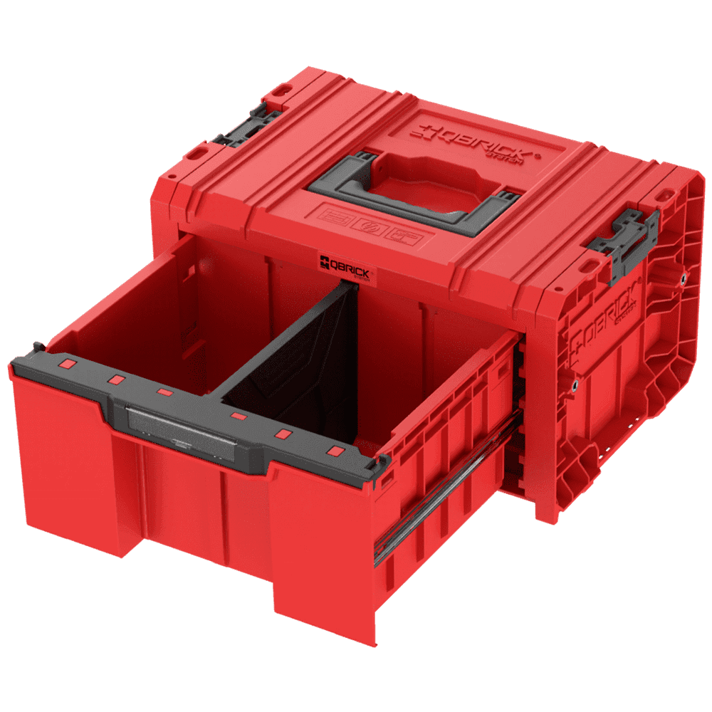 Qbrick System PRO RED Drawer Workshop SET 6 - obrazek 7