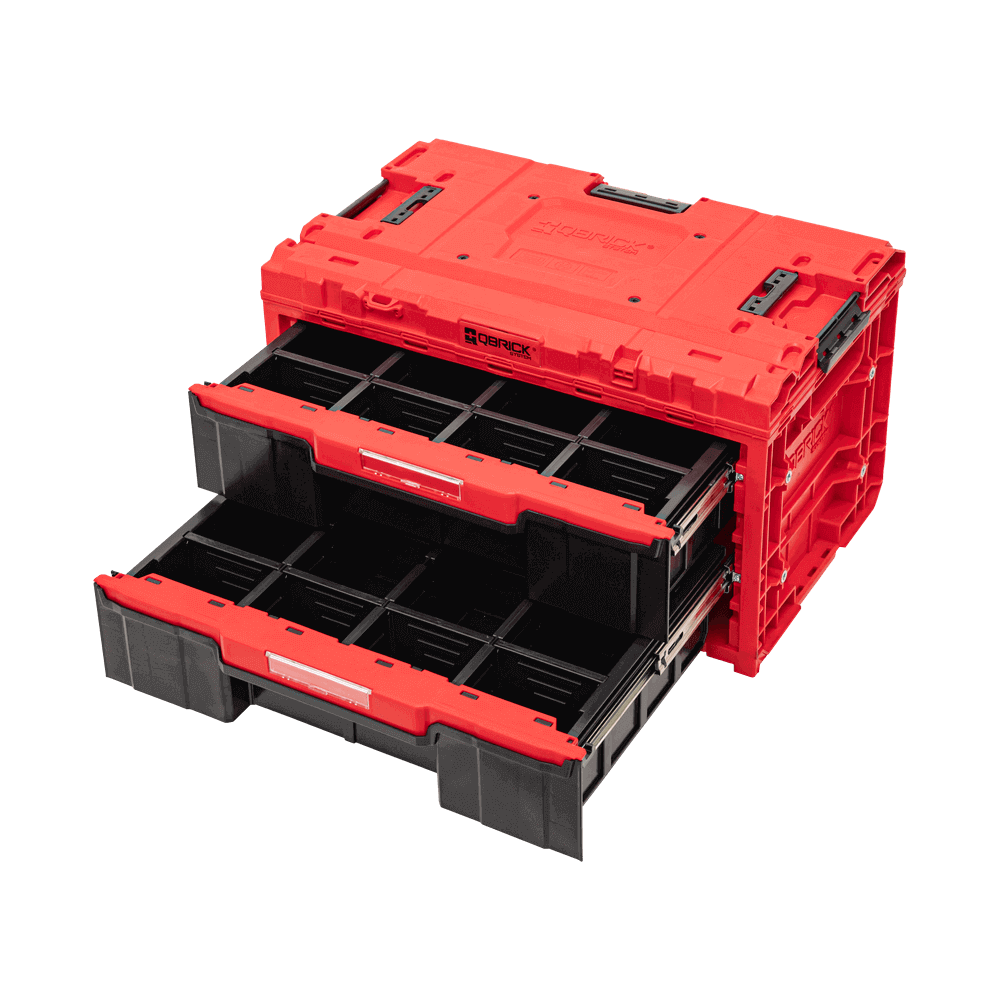 Skrzynia narzędziowa Qbrick System ONE Drawer 2 Toolbox 2.0 RED Ultra HD - obrazek 4