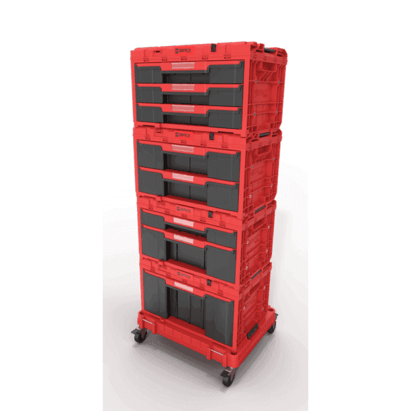 Skrzynia narzędziowa Qbrick System ONE Drawer 1 Toolbox 2.0 RED Ultra HD - obrazek 4