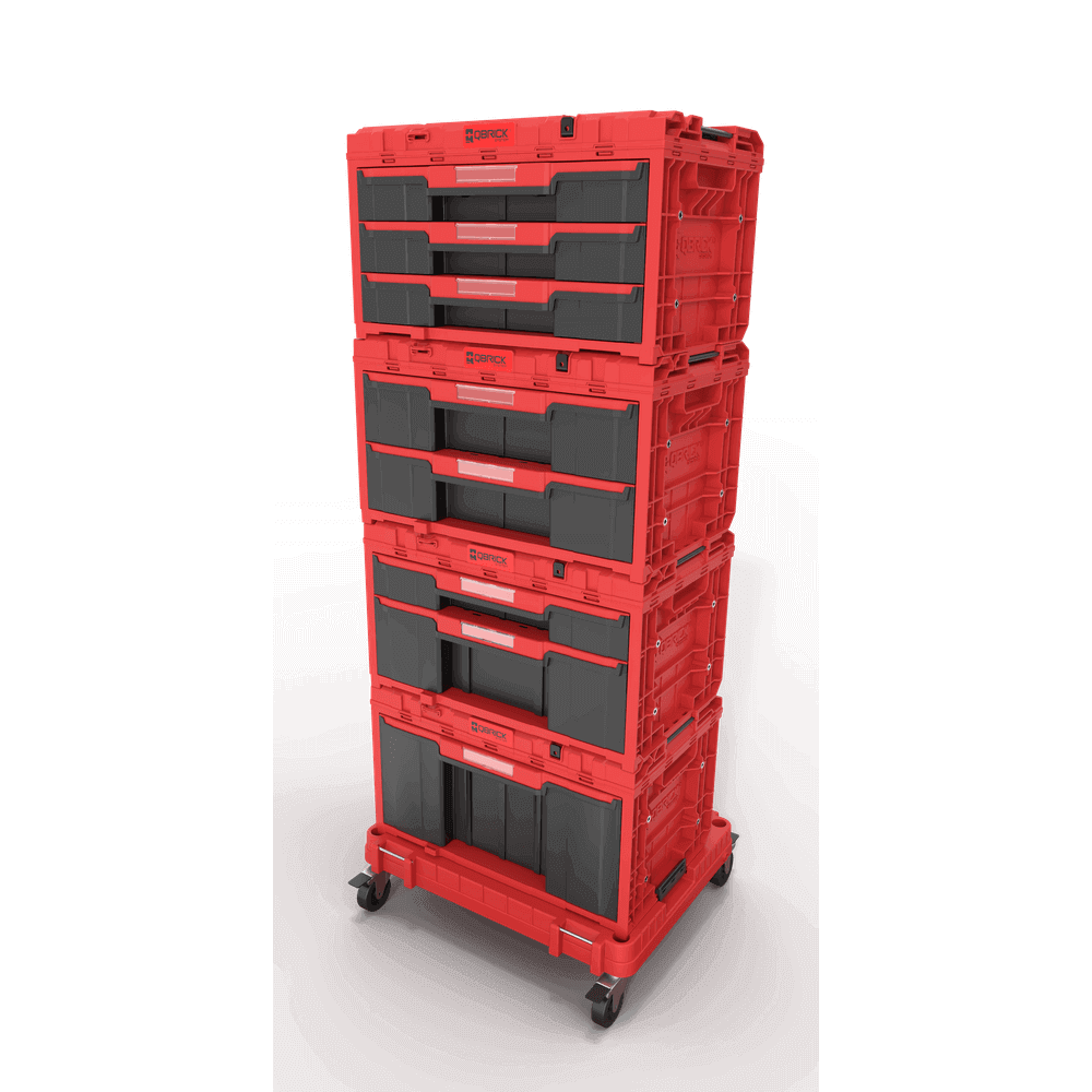 Skrzynia narzędziowa Qbrick System ONE Drawer 1 Toolbox 2.0 RED Ultra HD - obrazek 4