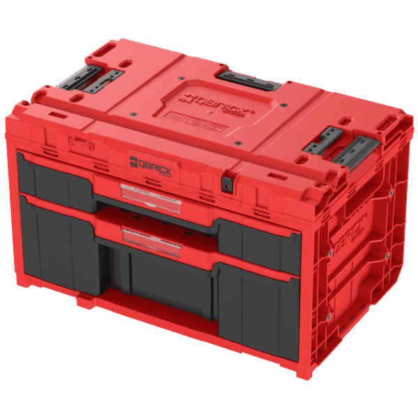 Skrzynia narzędziowa Qbrick System ONE Drawer 2 PLUS Toolbox 2.0 RED Ultra HD