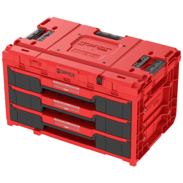 Skrzynia narzędziowa Qbrick System ONE Drawer 3 Toolbox 2.0 RED Ultra HD