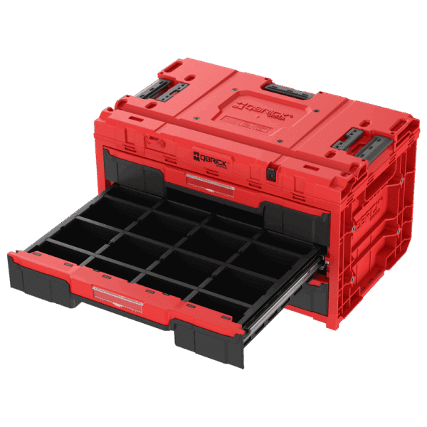 Skrzynia narzędziowa Qbrick System ONE Drawer 3 Toolbox 2.0 RED Ultra HD - obrazek 3