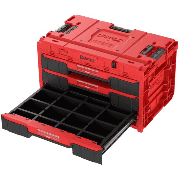 Skrzynia narzędziowa Qbrick System ONE Drawer 3 Toolbox 2.0 RED Ultra HD - obrazek 4